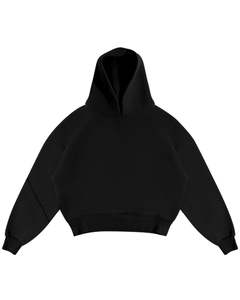 <b>Men's</b> Heavyweight 300-500 Gsm Hoodies Custom Printed Boxy Fit Pullover With Drop Shoulder Plain Sweatshirts - Product Image 1