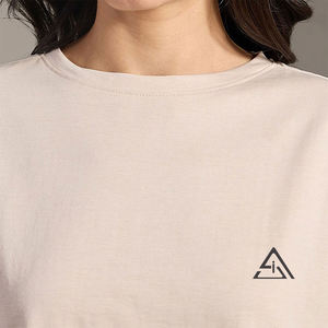 เสื้อครอปท็อปผู้หญิงลายสก็อตสีพื้นแบบสั่งทำพิเศษสำหรับฤดูร้อน  เป็นมิตรกับสิ่งแวดล้อม สวมใส่สบาย เหมาะสำหรับกิจกรรมกลางแจ้ง - Product Image 6