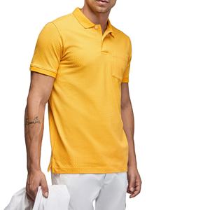 T-shirt polo de haute qualité à séchage rapide respirant 100% coton à manches courtes anti-rides t-shirts pour hommes polos de golf en plein air - Product Image 1