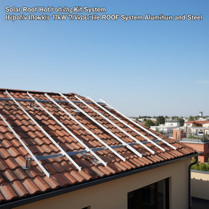 Solar Roof Hook Racking <b>Kit</b> for 17kW <b>Tile</b> Roof System Aluminum and Steel - Product Image 3