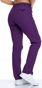 Pantalones de Mujer para Exteriores, Multibolsillos, Impermeables, Resistentes al Viento, de Lona, Corte Regular, Elásticos, Servicio Personalizado OEM, Alta Calidad - Product Image 5