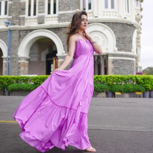 ชุดแม็กซี่ยาวแบบลำลองสไตล์โบฮีเมียนสำหรับผู้หญิงชุดยาวแบบอินเดียสไตล์ลำลองสำหรับ100% ผ้าฝ้ายยาวถึงพื้นพร้อมรูปแบบรอบเอวธรรมชาติใหม่ล่าสุดฤดูร้อน - Product Image 3