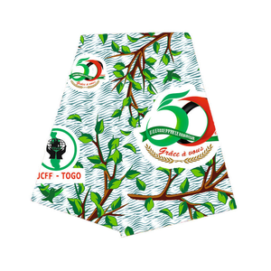 Nigeria Impresión digital personalizada Tela de gasa Sarees Dupattas Bufandas Vestidos Material textil ligero Suministro Burkina Faso - Product Image 2