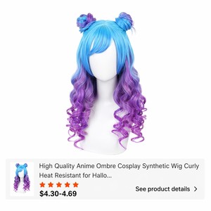 Perruques blondes claires et brunes de 26 '' de long pour une utilisation quotidienne de belle femme - Product Image 3