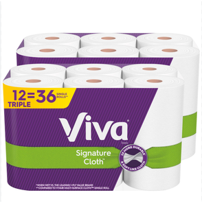 Giá Rẻ Giá Viva chữ ký 8 Ba cuộn vải khăn giấy 2-ply nhà bếp mô Giao hàng nhanh trong kho giá tốt nhất hiện nay - Product Image 1
