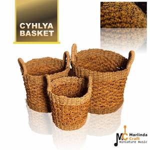 งานฝีมือจากเปลือกต้นกล้วย หญ้าทะเล และหวาย ยี่ห้อ CYHLYA - Product Image 1