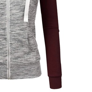 Sweat à capuche en coton surdimensionné personnalisé pour femmes haut court sérigraphié avec col rond et logo avant pour l'hiver - Product Image 5