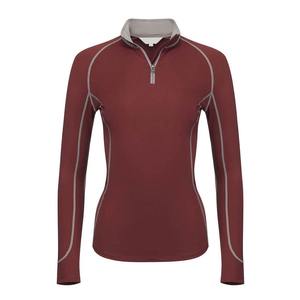 OEM High Quality <b>Women's</b> Equestrian <b>Shirts</b> Full <b>Sleeve</b> Horse Riding Base Layer Show <b>Shirt</b> Tops Cotton Polyester Customizable - Product Image 1