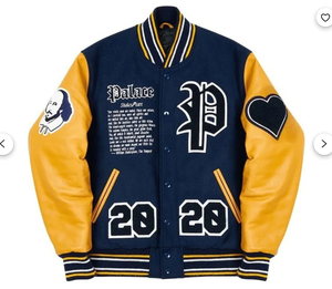 Chaqueta universitaria para hombre con parche bordado, chaqueta de bombardero con letras personalizadas, chaqueta de béisbol para hombre - Product Image 3