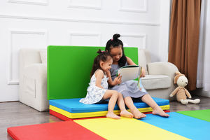 <span class=keywords><strong>Tapis</strong></span> <span class=keywords><strong>de</strong></span> <span class=keywords><strong>gymnastique</strong></span> pliable antidérapant pour bébé en mousse EPE/XPE, <span class=keywords><strong>tapis</strong></span> d'entraînement professionnel pour la <span class=keywords><strong>gymnastique</strong></span> en salle - Product Image 3