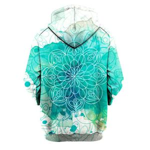 เสื้อมีฮู้ดผ้าฝ้ายแบบสวมหัวสำหรับผู้ชายโอเวอร์ไซส์ผ้าถักโลโก้แบบกำหนดเอง - Product Image 2