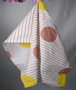 Serviette de cuisine multifonctionnelle 100 % coton, écologique, hypoallergénique, séchage rapide, douce, motif floral carré, pour le lavage des mains - Product Image 4