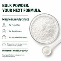 Capsules de glycinate de magnésium en vrac personnalisées Greenpie, complément alimentaire OEM ODM pour l'emballage de marques privées