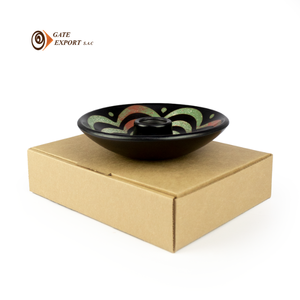 ที่ใส่ของแฮนด์เมดสไตล์ปาโลซานโตจากช่างฝีมือชาว2023 100% เปรูเวียนน้ำมันหอมระเหยอโรมาเทอราพีแบบมีฟังก์ชันกลมบรรจุกล่อง - Product Image 3