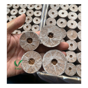 Pellets comprimidos de turba de coco Premium para el inicio de semillas y el crecimiento saludable de plantas - Product Image 5