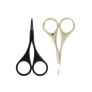 Vente en gros de ciseaux à ongles professionnels Ciseaux à cuticules en acier inoxydable de haute qualité pour manucure toilettage pointu pour la beauté - Product Image 1