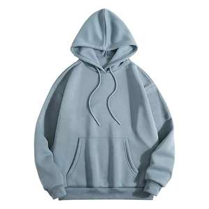 Nouveaux sweats à capuche et sweat-shirts unisexes pour femmes, en polaire tissé, surdimensionnés, 100% coton - Product Image 4
