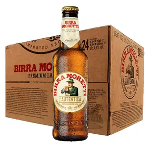 Birra Moretti-высококачественной итальянской светлого пива-24x330 мл-4,6% АБВ