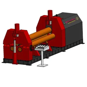 20 톤/일 이상 판금 스테인레스 스틸 플레이트 롤링 머신 유압 플레이트 강판 벤딩 롤링 머신