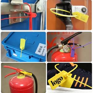 أختام حقائب بلاستيكية مخصصة بتصميم كأس العالم، أقفال يمكن التخلص منها لتذكارات السياح وأمن الأغراض الشخصية - Product Image 5