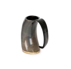 Taza de cuerno de búfalo de buena calidad para uso en fiestas de boda, taza de bebida vikinga genuina tallada a mano para cerveza, taza de café, uso de regalo - Product Image 6