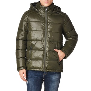 Men's Printed Logo Puffer <b>Jacket</b> for Men and Customized Logo Casual Wear Winter <b>Warm</b> Puffer <b>Jacket</b> for Hot Sale - Product Image 1