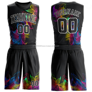 เครื่องแบบบาสเกตบอลเยาวชนชุดบาสเก็ตบอลชุดบาสเก็ตบอลชุดบาสเก็ตบอลสำหรับ2024ออกแบบได้ตามต้องการ - Product Image 1