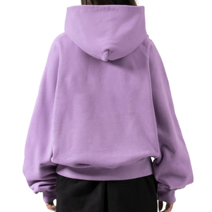 เสื้อกันหนาวมีฮู้ดสำหรับผู้หญิง, เสื้อฮู้ดผ้าคอตตอน100% เครื่องบินมีฮู้ด500หนาไซส์ใหญ่พิเศษ - Product Image 4