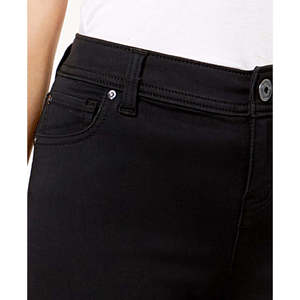 Jeans Skinny a Vita Alta Incfinity da Donna INC International Concepts, Neri, Taglia 0 Petite, in Denim Lavabile, Elemento di Moda Semplice - Product Image 3