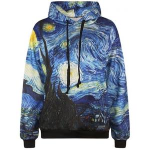 Sudadera con capucha personalizada de alta calidad 2025 para hombre, ropa de moda informal transpirable de algodón 100%, sudaderas con capucha con estampado de sublimación al por mayor - Product Image 6