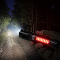 Lampe torche tactique zoomable MP-073 500LM, lampe torche LED rechargeable, étanche