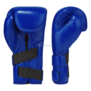 Guantes de Boxeo Ajustables con Soporte para Muñeca, Cuero Premium, Transpirables, Resistentes al Viento, Agarre Completo para las Manos, Guantes de Sparring con Dedos Completos, Logotipo Personalizado Disponible - Product Image 5