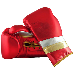 Guantes de Boxeo Profesionales de Primera Calidad 2025 con Cordones, Logotipo Personalizado, Cuero Genuino, Absorción de Humedad, Juego de Guantes de Entrenamiento al por Mayor - Product Image 2