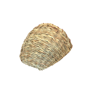 Natural tejido a mano respetuoso con el medio ambiente algas marinas patrón casa juego cama escondite cabaña juguete para conejo enano conejillo de indias Chinchilla - Product Image 2