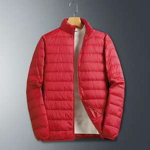 Wholesale Outdoor <b>Light</b> Warm Custom Logo Nylon Black Hooded Winter Bubble Puff Filled Down Puffer <b>Jackets</b> for <b>Men</b> DDP Shipping - Product Image 6