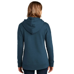 Sudadera con Capucha para Mujer, de Forro Polar, con Cierre Completo, Color Sólido, de Algodón y Fibra de Bambú, Largo Regular, para Otoño - Product Image 2