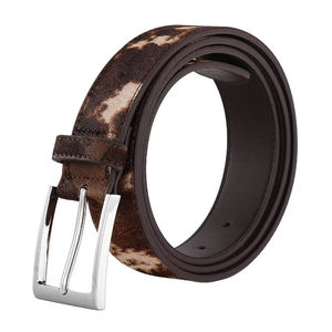Ceinture en cuir de vache véritable 100% faite à la main, élégante et luxueuse, avec boucle en cuivre, nouveau design, mode, vente en gros, en vrac - Product Image 4