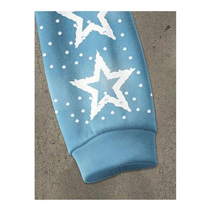 Sweat à capuche pour homme en coton doux et respirant, sweat à capuche pour homme à imprimé élégant, streetwear décontracté - Product Image 4