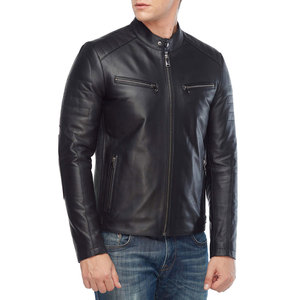 OEM Wholesale <b>Men's</b> Stylish Genuine <b>Leather</b> <b>Jacket</b> High Quality Casual Street Wear for Winter with Comfortable <b>jacket</b> for <b>men</b> - Product Image 3