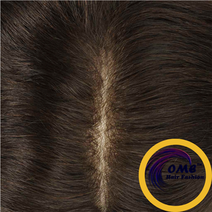 Sistema Capilar para Hombre con Base de PU Transparente, Cabello Remy Indio, Acabado Natural, Piel Fina de 0.08mm, 80% de Densidad, Liso/Ondulado - Product Image 4
