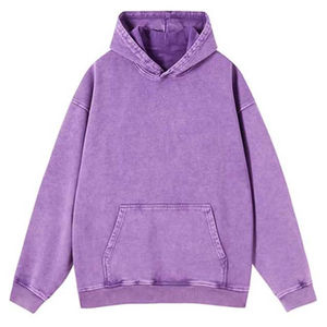 Nuevo diseño elegante Mujer Sudadera con capucha de gran tamaño en lavado ácido Loose Fit Pullover Hoodies para B2B Venta al por mayor Suministro de moda Sudadera con capucha - Product Image 1