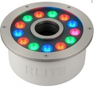 Lumière d'enterrement au sol 6W RGBW changeant de couleur LED Inground Up light | Éclairage de paysage extérieur - Product Image 4