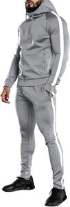 Chándales Deportivos de Invierno para Hombre, de Alta Calidad, los Más Vendidos, Estampados, con Logotipo y Color Personalizados, 100% Algodón, Transpirables, de Secado Rápido - Product Image 3