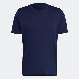 Camiseta Night Indigo Essentials para hombre-Ajuste regular, cuello redondo acanalado, 100% algodón Jersey individual, manga corta - Product Image 4