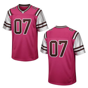 Camiseta de Fútbol Americano Personalizada para Hombre, Nuevo Estilo, Ligera, de Alta Calidad, con Mangas Cortas - Product Image 1