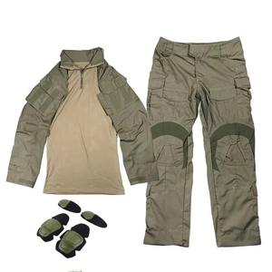 Uniforme de combat tactique camouflage bleu foncé personnalisé pour agent de sécurité - Imperméable, respirant, anti-déchirure, coupe-vent, utilisation en extérieur - Product Image 5