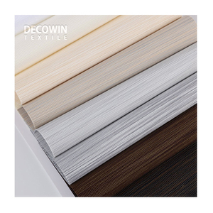 Persianas Zebra Combinadas de Madera Semipreciosa de Primera Calidad GRACE WOODY, con Filtro de Luz, Plisadas, Textil DECOWIN, Hechas en Corea - Product Image 2