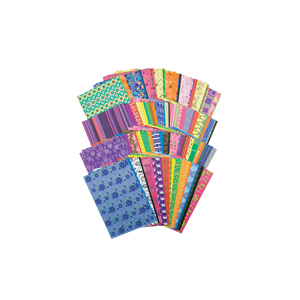 Collection de papiers kraft multicolores assortis de nuances et de motifs pour les projets de papier créatifs - Product Image 3