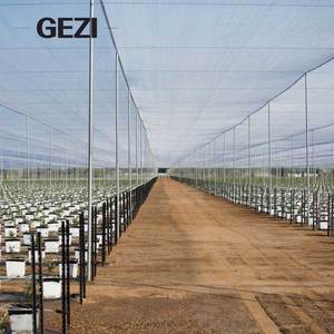 Argento grigio beige marrone giallo blu parasole recinzione rete a vela hdpe 35% 95% per agricoltura lumaca fattoria fiori piante parcheggio auto - Product Image 1