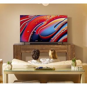 Mini téléviseur intelligent LED 4K Ultra HD avec HDR et fonctionnalités de jeu, système de cinéma maison incluant une barre de son - Product Image 1